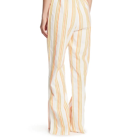 NWOT KENDALL AND KYLIE Tie Front Stripe Jumpsuit - Picture 4 of 10